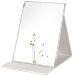 Zcooooool Mirror Large Portable Super HD Mirror Makeup Mirror Multi Stand Angle Hand Free/Handheld/Tabletop Foldable Mirror 6.9X4.9 Inch