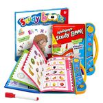 Kidology Electronic Educational Musical Phonetic Learning Interactive Children's ABC Letters, Words, Numbers, Shapes, Sound Colorful Talking Book for 0-3 Year Kids