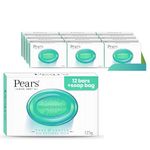 Pears Lemon Soap Bars 125g 12 Pack + 1x Soap Bag