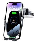 Wireless Car Charger,Memofo 15W Fast Wireless Charger for car Auto-Clamping, fit for iPhone 15 14 13 12 11 Pro Max Xs, Samsung Galaxy S23 Ultra S22 S21 S20, S10+ S9+ Note 9, etc…