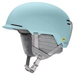 Smith Optics Scout Jr. MIPS Youth Snowboarding Helmets (Matte Polar Blue, Youth Small (48-53))