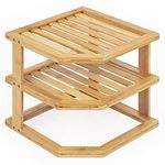 Bamboo Corner Shelves