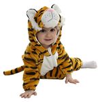 Unisex Baby Halloween Costumes Cartoon Outfit Homewear Tiger 100