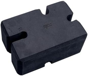 MuscleForge® Bloque de Prensa de Banco, Ladrillo de entrenamiento para powerlifting, entrenamiento de halterofilia y culturismo, Tabla de press de banca para triatletas powerlifting, 4 ajustes