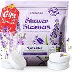 Shower Steamers Aromatherapy - Birthday Gifts for Women, Christmas Gifts Stocking Stuffers, 16 Pack Lavender Shower Tablets with Essential Oils, Self Care Gifts for Women, Mom, Relaxation & Home SPA