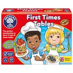 Orchard Toys First Times Tables Game, Helps Teach 2, 5 and 10 Times Tables, Multiplication Game, Perfect for children age 5-8, Educational Maths Game