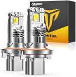 FAHREN H13/9008 LED Headlight Bulbs, 60,000 Lumens Super Bright LED Headlights Conversion Kit 6500K Cool White IP68 Waterproof, Pack of 2