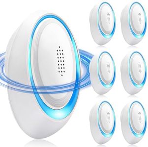 2026 Upgraded Ultrasonic Pest Repeller Indoor, Pest Control Insect Plug in, Mouse Repellent Indoor, Electric Rodent Repellent Plug-in for Roach, Bugs, Ant, Mosquito, Mice, Spider, Rat,6 Pack