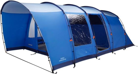 Vango Farnham 500 5-Person Tunnel Tent – TBS II, Sun Porch, River Blue