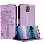 JayModCase Case Compatible with Samsung Galaxy Note 3, PU Leather Flip Folio Wallet Case with Card Holder Kickstand Magnetic Closure cover for Samsung Note 3 - Light Purple