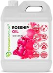 Cold Pressed Unrefined Rosehip Seed and Fruit Oil - 473 ml - Bulk Size - Oil for skin