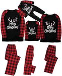 Blandoom 2024 Christmas Pjs Family Set,Christmas Pjs Women Male Christmas Pyjamas Couples Pajamas Christmas Baby Christmas Pyjamas Women'S Nightwear Boys Pyjamas 2-3 Years