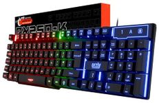 Orzly Gaming Keyboard RGB USB Wired Rainbow Keyboard Designed for PC Gamers, PS4, PS5, Laptop, Xbox, Nintendo Switch, RX250-K Hornet Edition (Black)