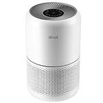 LEVOIT Air Purifier for Home Allergies Pets Hair in Bedroom, H13 True HEPA Filter, 24db Filtration System Cleaner Odor Eliminators, Ozone Free, Remove 99.97% Dust Smoke Mold Pollen, Core 300, White