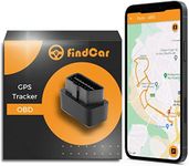 findCar OBD Car GPS Tracker [GPS OBD] Without Installation Real Time Location Alarms: Speed Over, Anti-Theft and Geofence