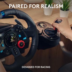 Logitech G29 Racing Wheel and Shifter Set – PS5/PS4/PC Compatible