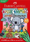 Faber-Castell Aussie Animals Colouring Book, Jumbo A3, 20 Pages (84-010184), Multicolor