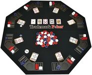 Trademark Poker Texas Traveller Table Top & Chip Travel Set