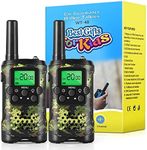 Walkie Talkies for Kids, 22 Channel 2 Way Radio 3 Mile Long Range Kids Toys & Handheld Kids Walkie Talkies, Best Gifts & Top Toys for Boy & Girls Age 3 4 5 6 7 8 9 for Outdoor Adventure Game, Boys Toy