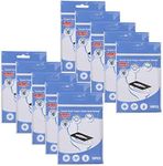 Portable Toilet Seat Covers Travel Pack 10 PACKS (100-Count) by Gmark GM2002A