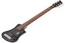 Hofner HCT Shorty Guitar - Black, HCTSHBKO