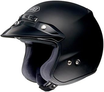 Shoei RJ Platinum R Matte Black Open Face Helmet - 2X-Large