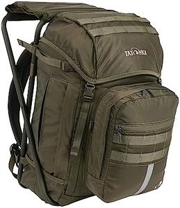 Tatonka 2296 - Zaino da Trekking con seggiolino Petri, capacità: 35 Litri, Colore: Verde Oliva