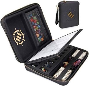 Enhance Gaming Tabletop Series RPG Organizer Case, Black