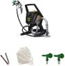 WAGNER ControlPro 250R - Airless Paint Sprayer for Wall & Ceiling/Wood & Metal paint - interior and exterior usage, covers 15 m² in 2 min, 110 bar, adjustable spray pressure, 9 m hose