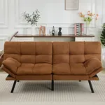 Amazon Basics Brown Loveseat,Conver