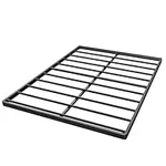 ZIYOO Box Spring Queen/ 2 Inch Low Profile Metal Platform/Sturdy Metal Structure/Mattress Foundation with Fabric Cover/Simple Assembly/Easy Clean