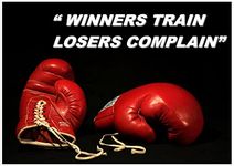 Boxing (12) Inspirational Motivational Quote Sign Poster Print Picture