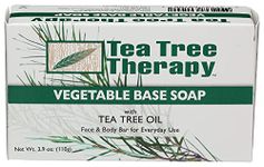 Tea Tree Therapy Vegetable Base Soap With Tea Tree Oil - 3.9 Oz