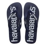 Havaianas - Top Logomania, Comfortable, Durable, and Lightweight Flip-Flops, with Large Logo on the Sole, Adults Unisex, 8 UK