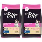 Let's Bite Active Kitten Dry Cat Food, 400 gm (Buy 1 Get 1 Free), Total 800 g Pack