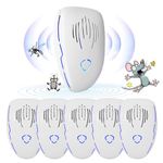 DOBWGXZ 2025 Ultrasonic Pest Repeller, Powerful Mouse Repellent Plug-In Pest Control, Effective Against Mice, Rats, Mosquitoes, Spiders, Cockroaches, Ants, and More – Safe for Pets and Humans