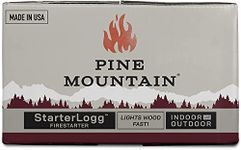 Pine Mountain Firestarters StarterLogg Firestarting Blocks, 24 Starts (6 packs of 4)