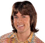 70s Heartthrob Wig Costume Accessory