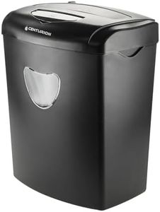 Centurion 21L Cross-Cut Office Shredder 10-Sheet Paper, CD & Credit Card Security