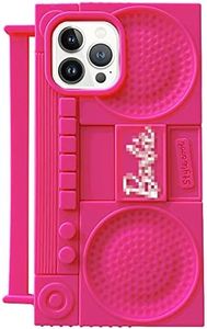 JIATAY Phone Cases for iPhone 12 Case for Women Girls, Silicone 3D Kawaii Vintage Shockproof Cute Case for iPhone 12 with Wrist Strap (Tape Drive)