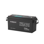 Renogy Lithium Battery 12V 200Ah, LiFePO4 5000+Deep Cycles Sync with Bluetooth App, 200A BMS Solar off Grid System Batteries for RV, Solar, Home Energy Storage, Marine Trolling Motor, Boat, Golf Carts