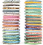 YUBBAEX 60 Rolls Skinny Washi Tape 