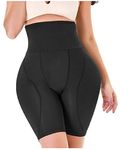 VIKSON International Sexy Imported Shapewear Lingerie Under Wears Hip Butt Lifter Thigh Big Pads Shape wear Buttock Hip Enhancer Sponge Padded Fake Ass with Tummy Tucker for Girls Women. (Black, L)