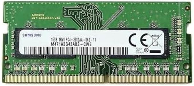 Samsung SODIMM 16GB PC4 3200 DDR4 1Rx8 M471A2G43AB2-CWE Laptop Notebook RAM Memory for Dell HP Lenovo