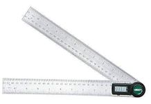 INSIZE 2176-300 Digital Protractor with CLAMPUNG Screw to Lock The Blades