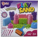 Ram© 4 x Kids Magic Sand Quick Sand Play Sand With Castle Moulds