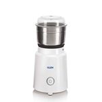 Glen Electric Mini Grinder 350 Watt | 1 Jar | ABS Body | ISI Certified| 2 Year Warranty White (SA 4045 NG)