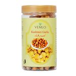 Kashmiri Garlic (Lehsun) - 100% Fresh & Natural Organic Single Clove Garlic | Snow Mountain Garlic | Allium Sativum - Jar Pack (150 GM)