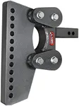 GEN-Y GH-1003 The BOSS Torsion-Flex Weight Distribution Adapter 9.5" Drop Hitch Only for 2" Receiver - 10,000 LB Towing Capacity - 1,100 LB Tongue Weight