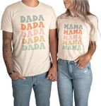 Groovy Mama And Dada Shirt Set, New